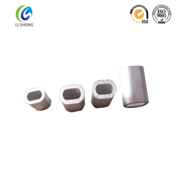 Aluminum oval wire crimp ferrule